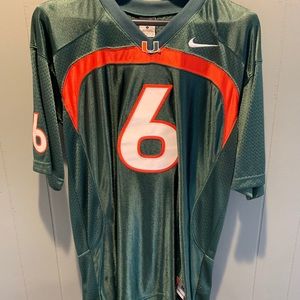 AUTHENTIC UNIVERSITY OF MIAMI JERSEY